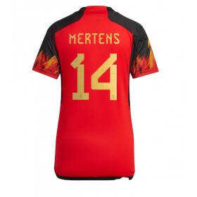 Belgien Dries Mertens #14 Hemmakläder Dam VM 2022 Kortärmad